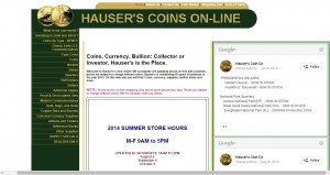 Hauser's Coin Co