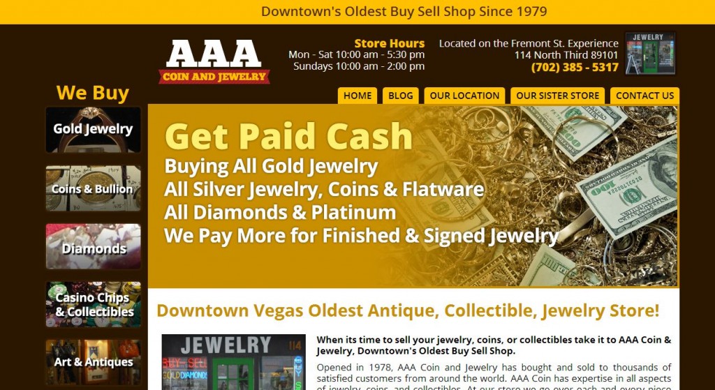 AAA Coin and Jewelry Las Vegas, NV