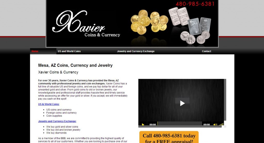 Xavier Coins & Currency Mesa, AZ
