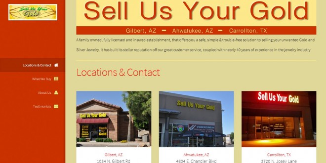 Sell Us Your Gold Gilbert, AZ